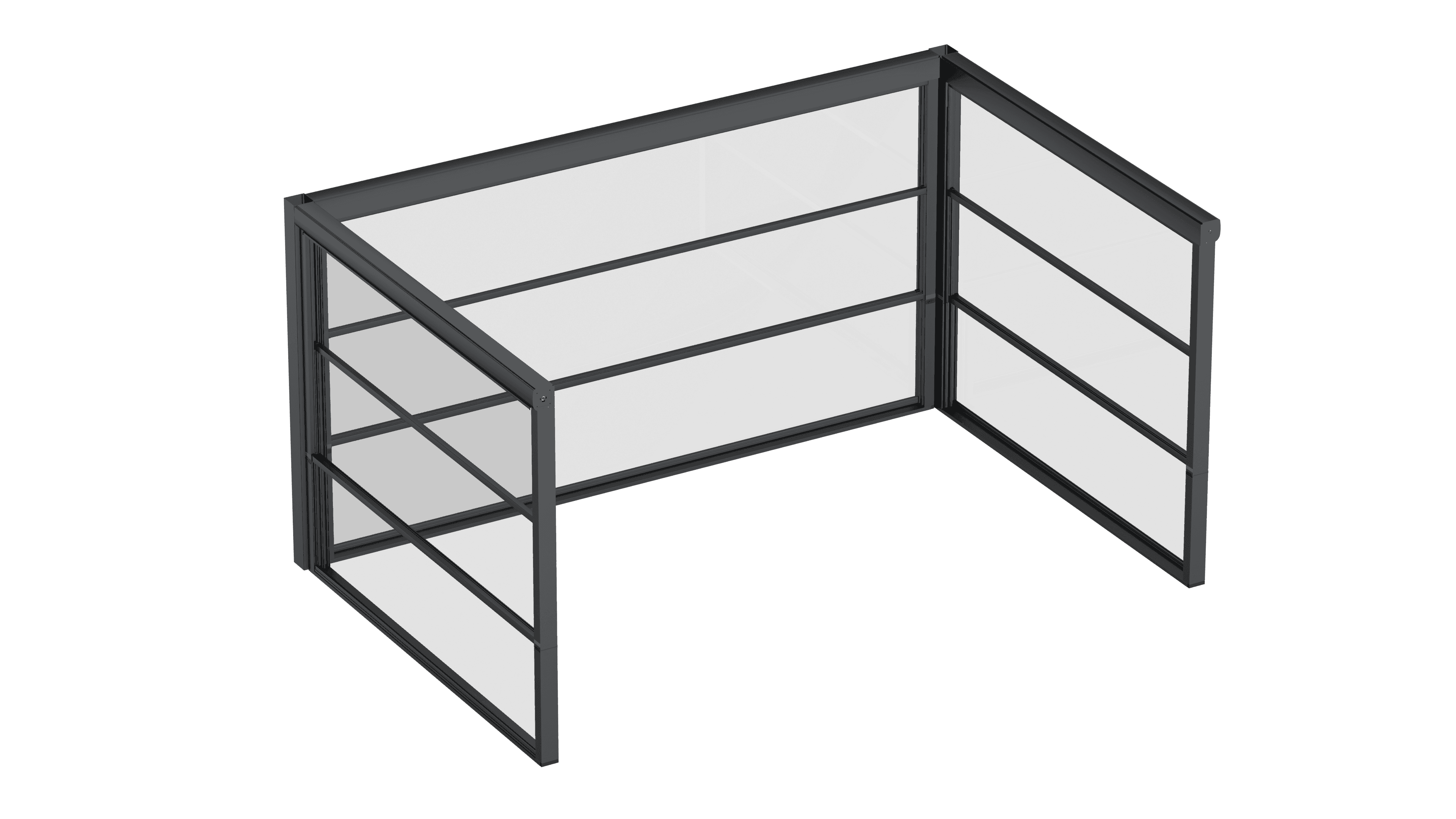 Balkon 90° Demi-angle